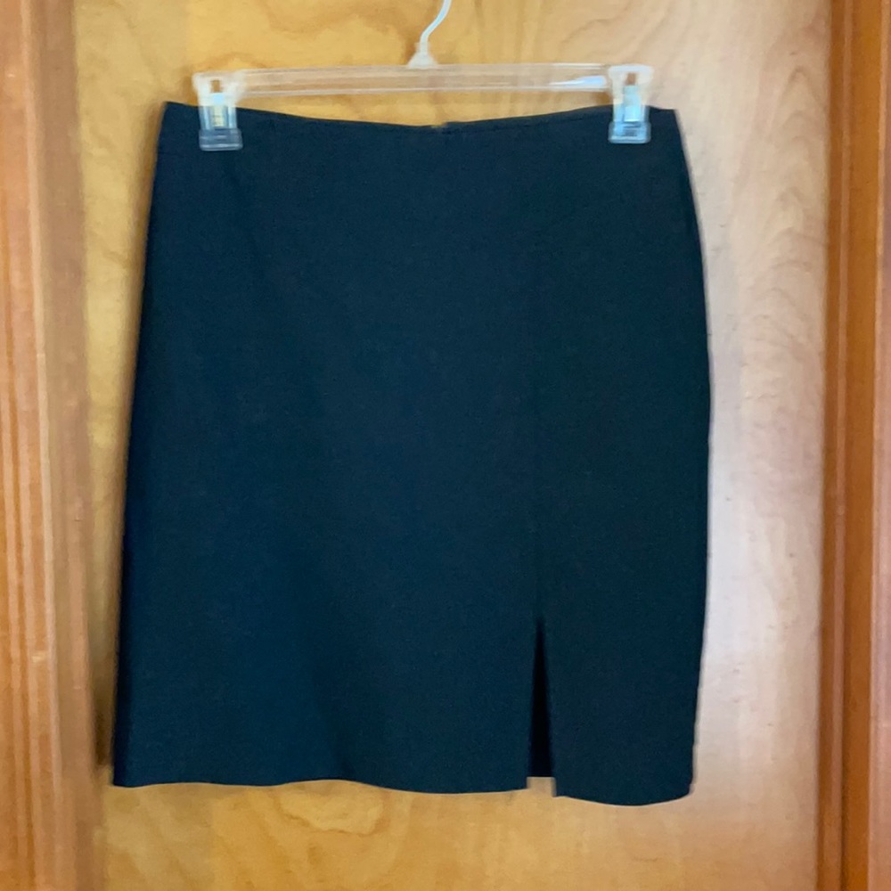 Vintage 90s Black Stretchy Skirt, size 8